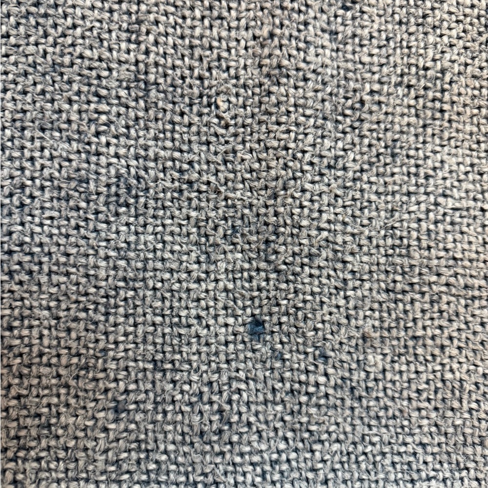 Pottery Barn textured linen and cotton lumbar pillow chambray color - Picture 2 of 9